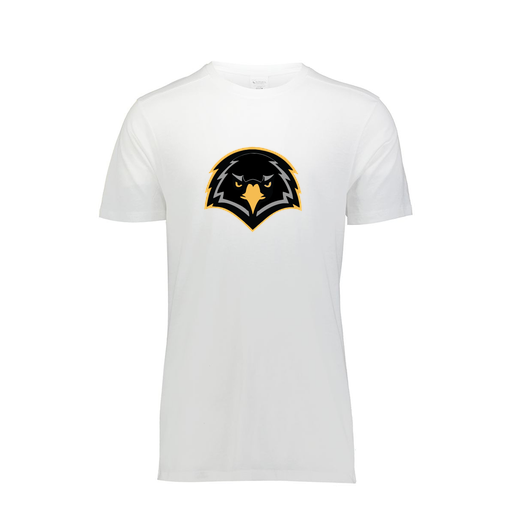 [FTSCUBWH-AS-LOGO2] Decker Men's Tri-Blend T-Shirt - Short Sleeve (Adult S, White, Logo 2)