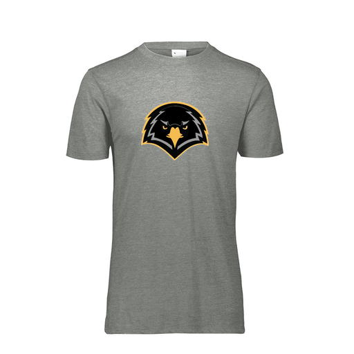 [FTSCUBGY-AS-LOGO2] Decker Men's Tri-Blend T-Shirt - Short Sleeve (Adult S, Gray, Logo 2)