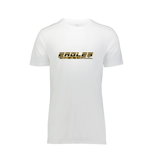 [FTSCUBWH-YS-LOGO3] Decker Youth Tri-Blend T-Shirt - Short Sleeve (Youth S, White, Logo 3)