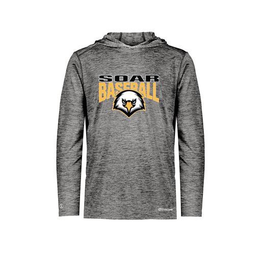 [FOLHCGBK-AS-LOGO1] Decker Men's Charge Hoodie (Adult S, Black, Logo 1)