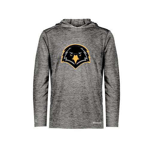 [FOLHCGBK-AS-LOGO2] Decker Men's Charge Hoodie (Adult S, Black, Logo 2)