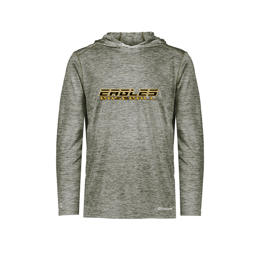 [FOLHCGGY-AS-LOGO3] Decker Men's Charge Hoodie (Adult S, Gray, Logo 3)