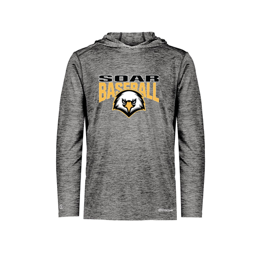 [FOLHCGBK-YS-LOGO1] Decker Youth Charge Hoodie (Youth S, Black, Logo 1)