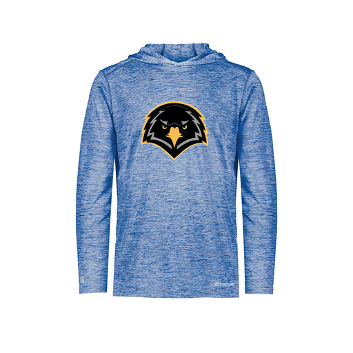 [FOLHCGRY-YS-LOGO2] Decker Youth Charge Hoodie (Youth S, Royal, Logo 2)